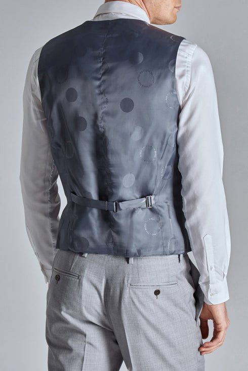 DENALIW-Suits-DENALI GREY SEMI PLAIN SLIM WC- Ted Baker Romania